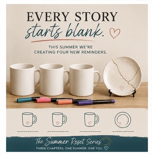 The Summer Reset Series — every story starts blank. Three chapters, one summer, one you.
